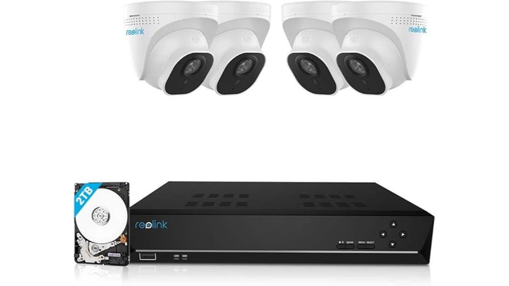 high resolution poe security system