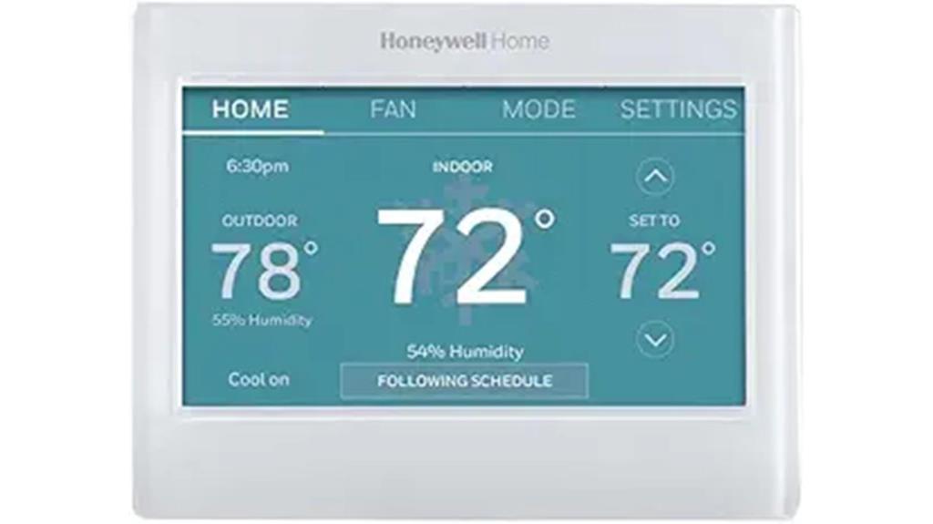 honeywell wi fi color thermostat