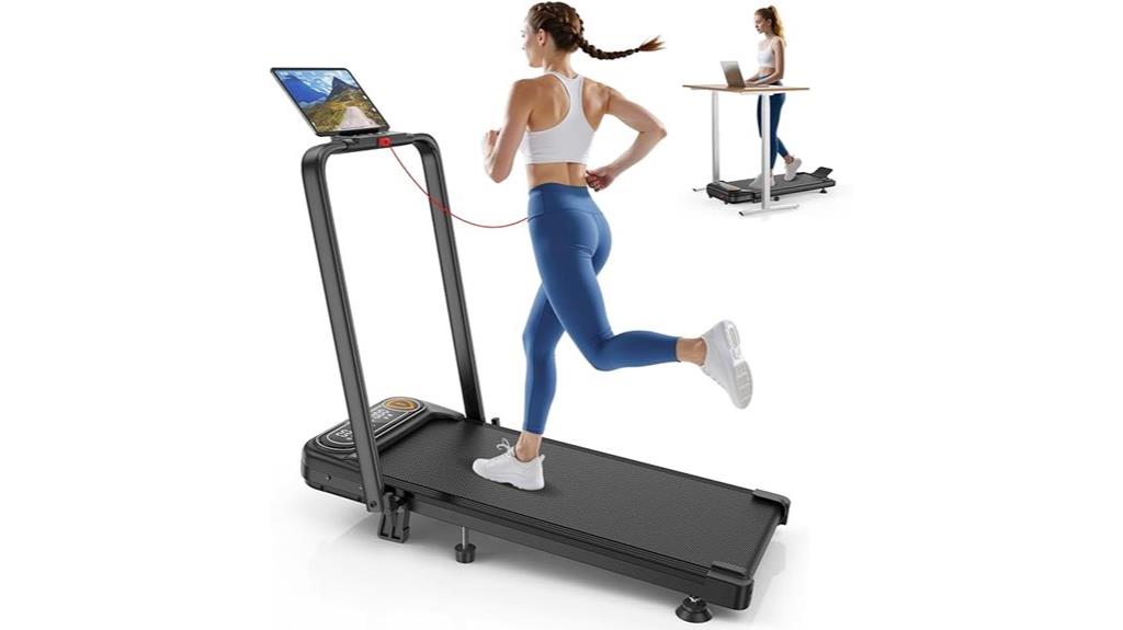 incline walking treadmill handle