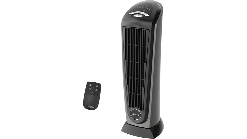 indoor grey black space heater
