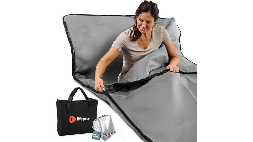 infrared sauna blanket detox