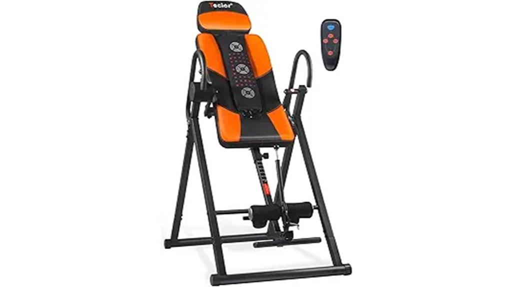 inversion heat massage table