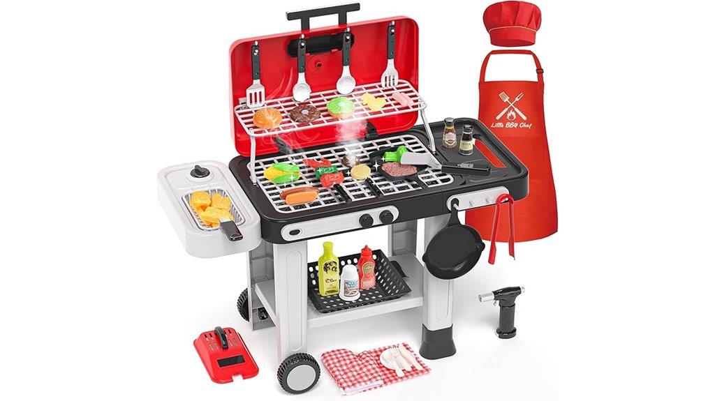 kids kitchen playset features