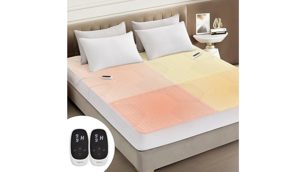 king size heated mattress pad