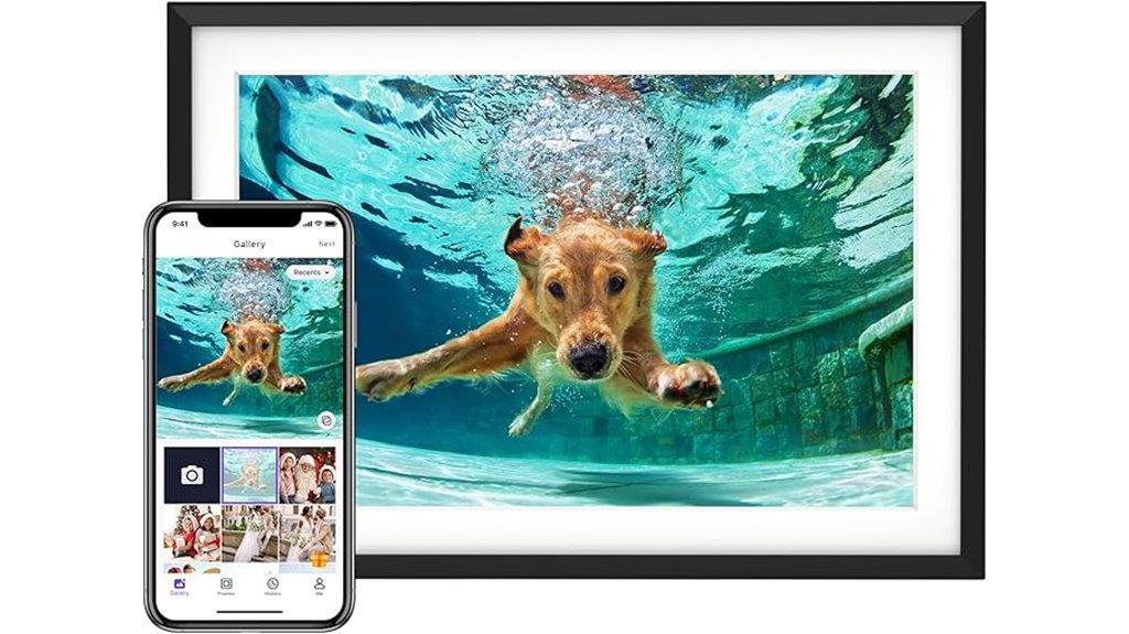 large 10 1 inch digital frame