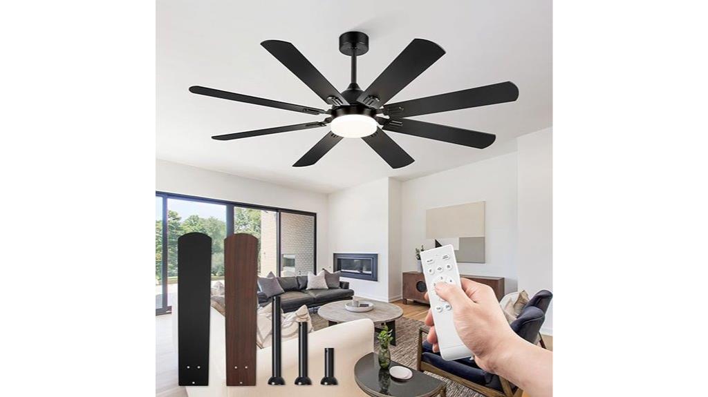 large 62 inch ceiling fan