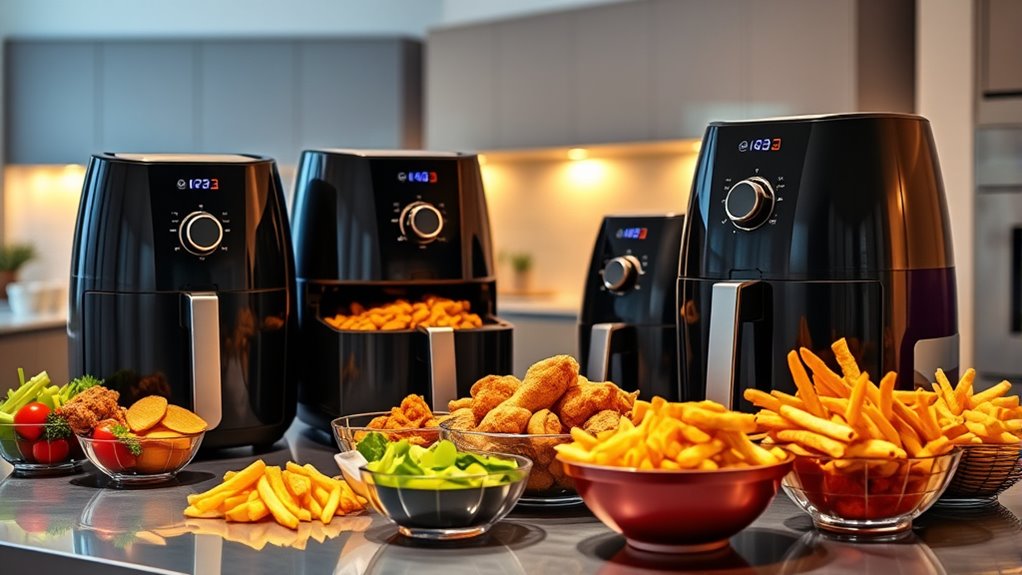 large capacity family air fryers