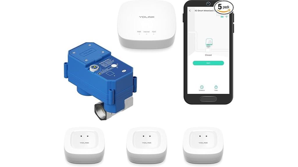 leak detection and shutoff