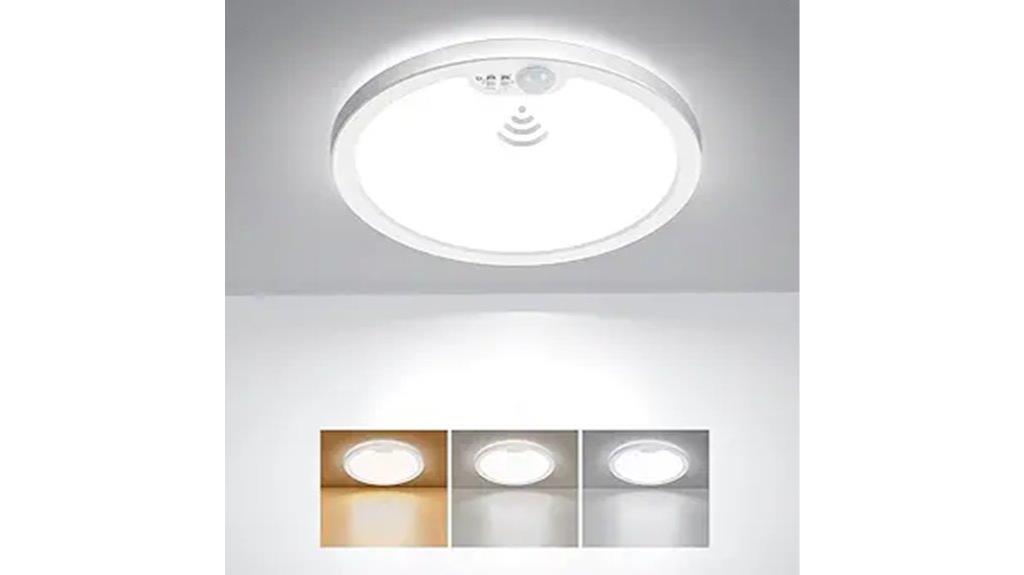 led ceiling light with timer