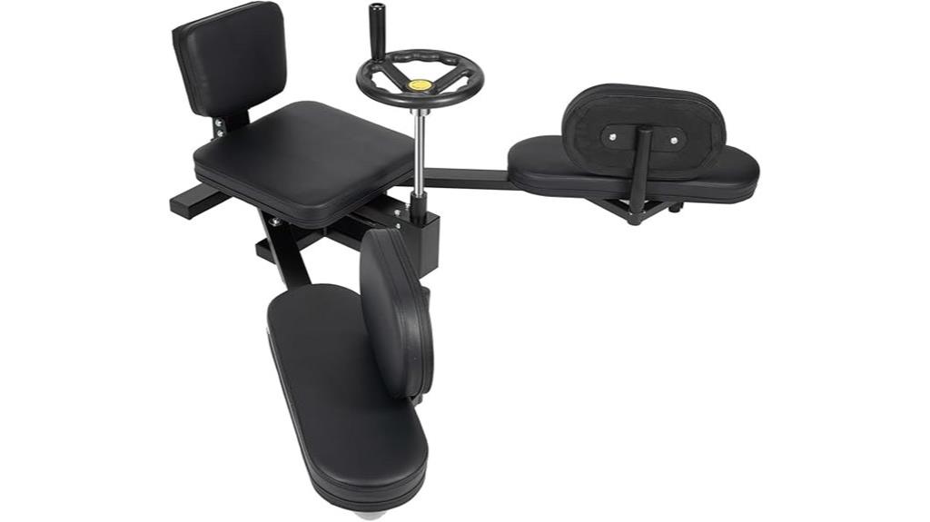 leg stretching gym equipment