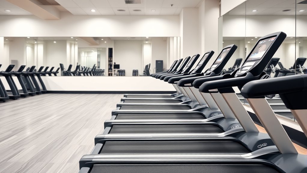 low step up height treadmills