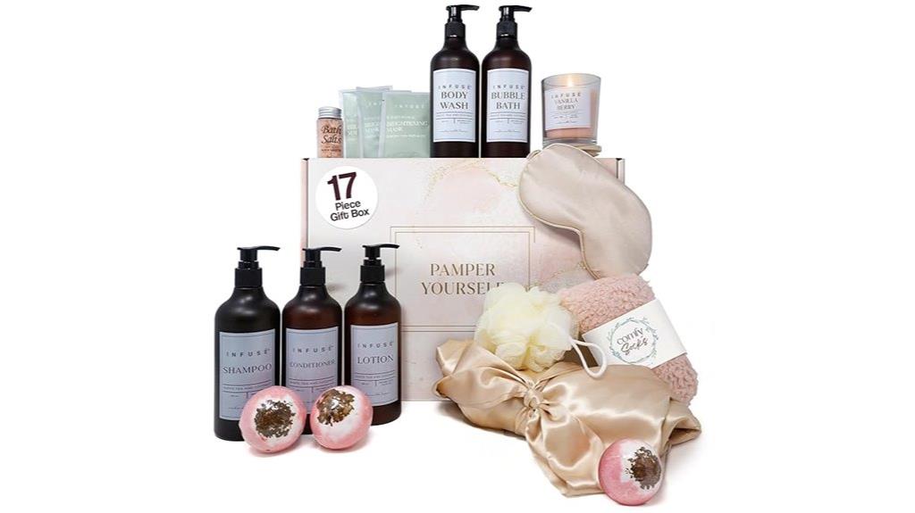luxury 17 piece bath set