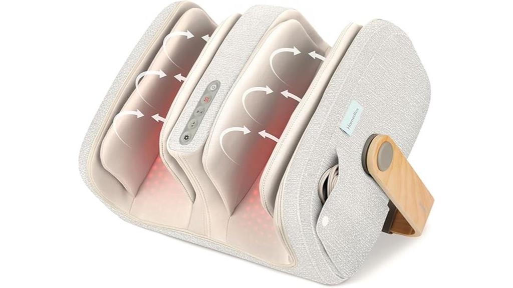 luxury heated foot massage