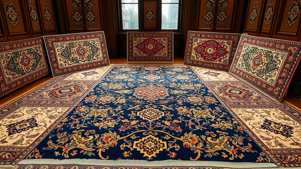 luxury wool silk carpets