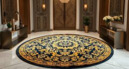 luxury yilong foyer rugs