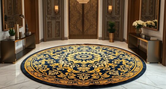 luxury yilong foyer rugs
