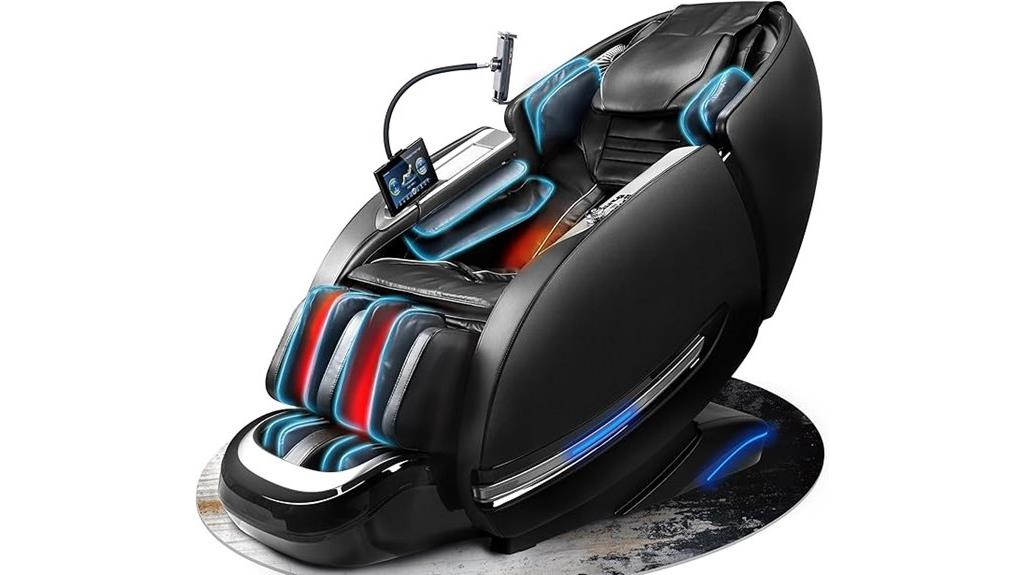 luxury zero gravity massage chair