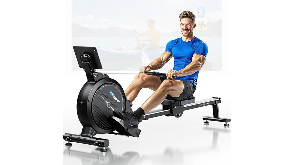 magnetic resistance home rowing
