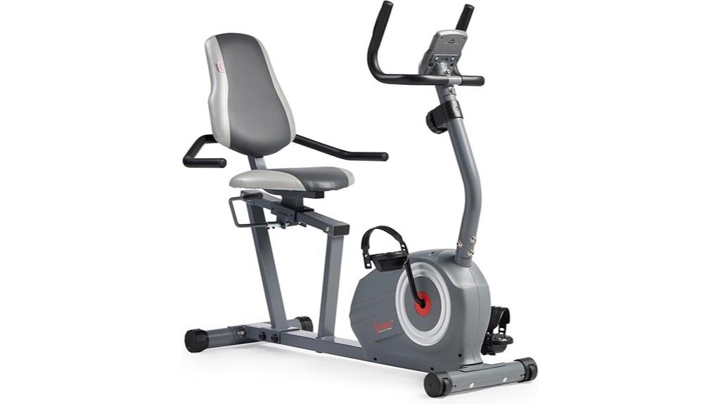 magnetic smart recumbent bike