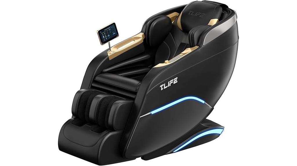 massage chair with zero gravity