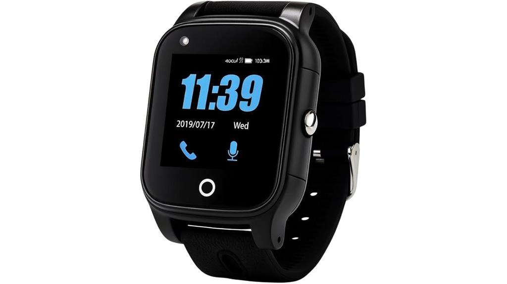 medical alert watch with fall detection