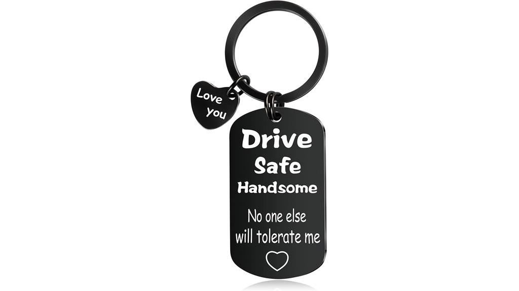 men s safe keychain gift