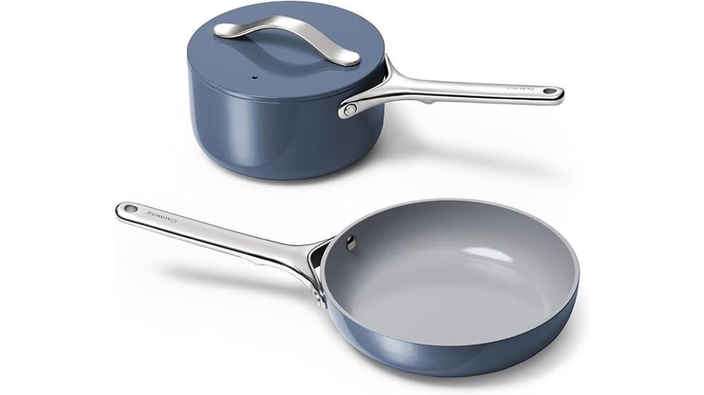 mini cookware set with storage
