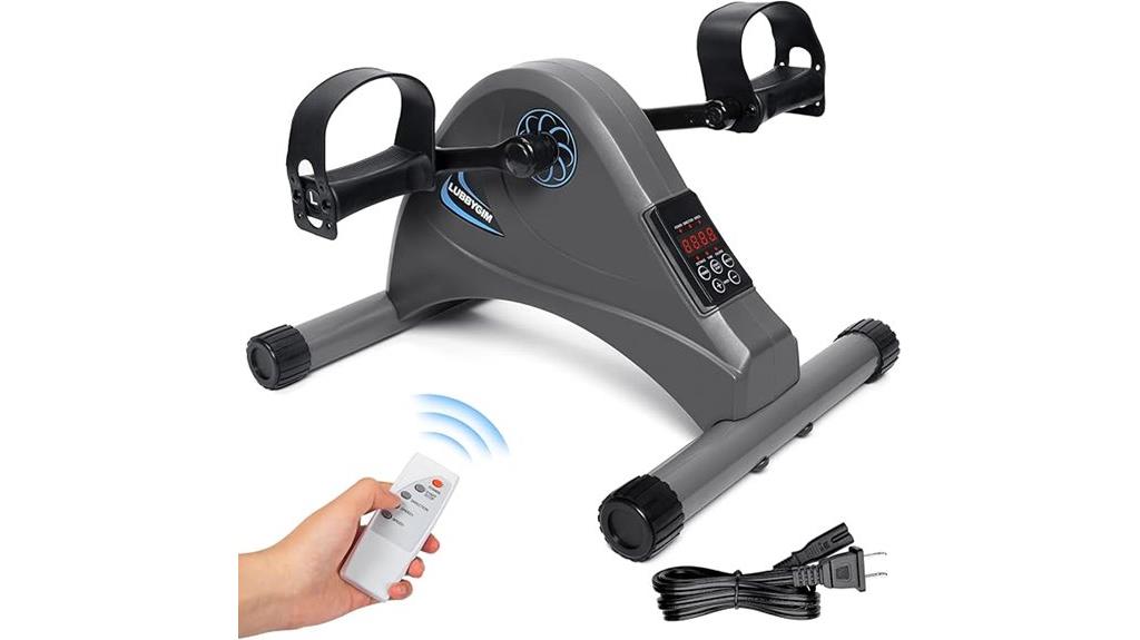 motorized pedal exerciser bike