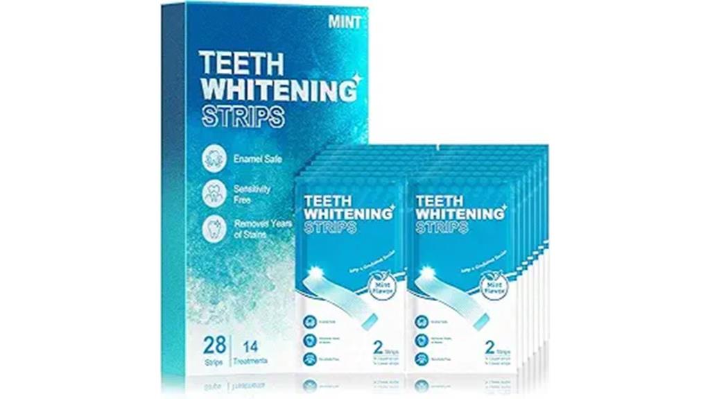 natural whitening strip set