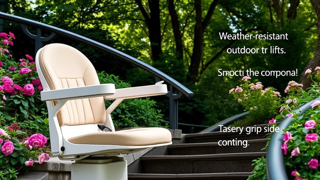 outdoor stair lift considerations