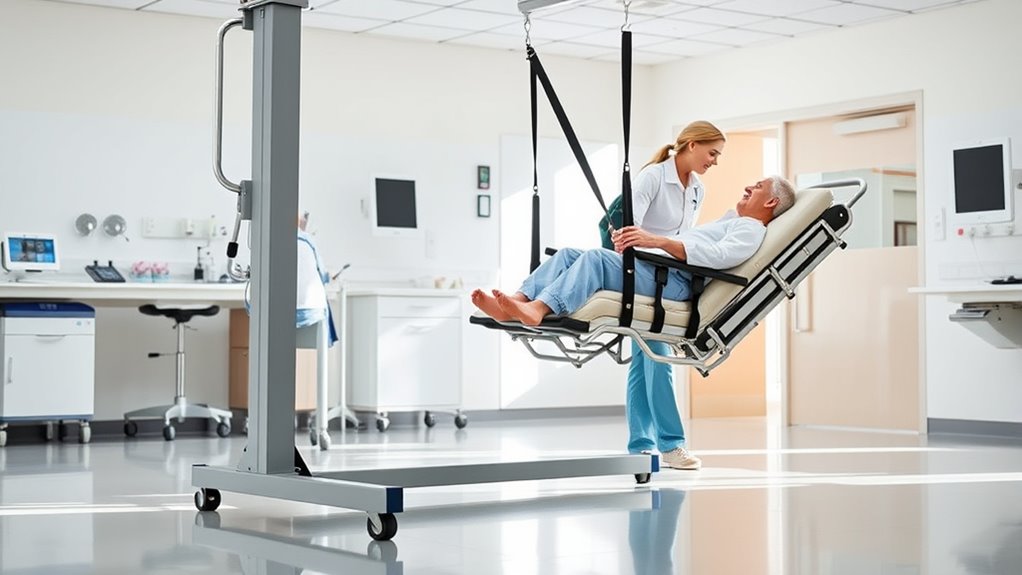 patient lift safety features