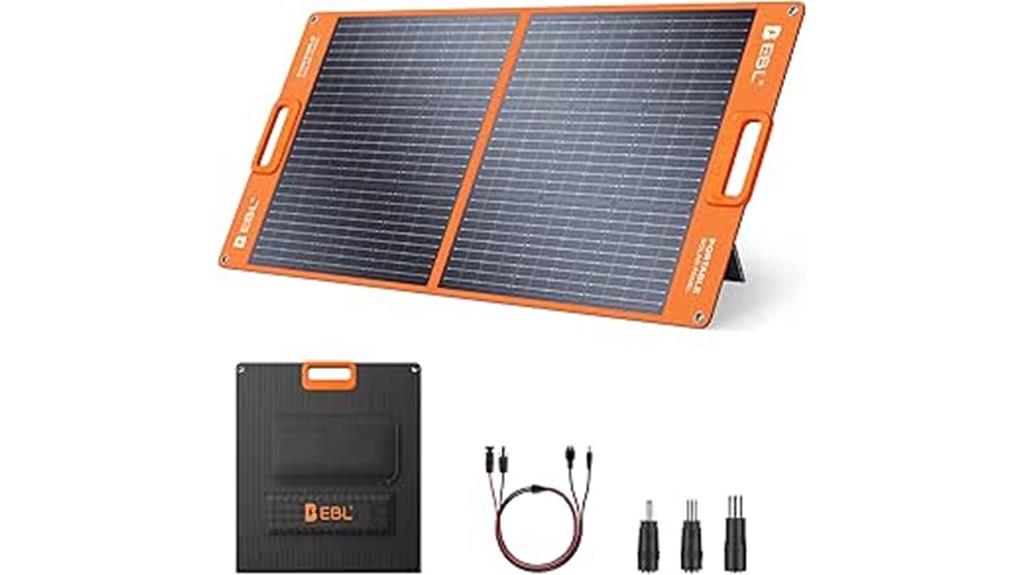 portable 100w solar panel