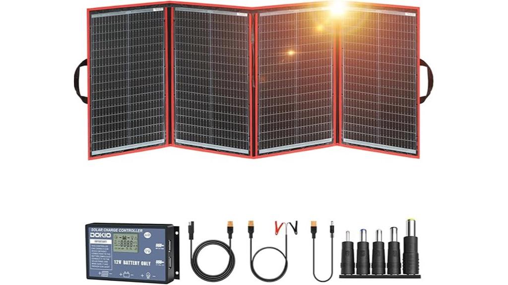 portable 200w foldable solar panel