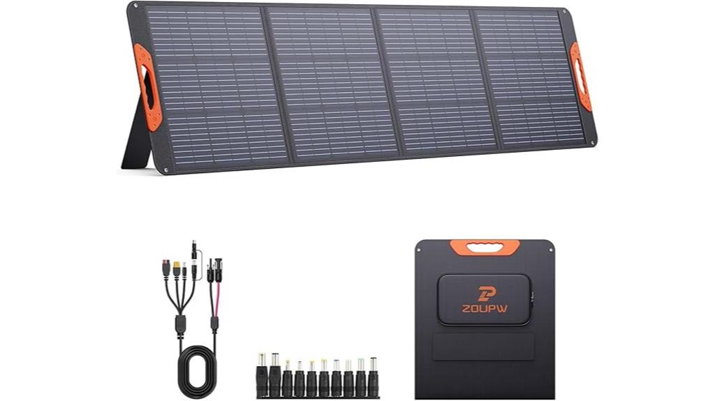 portable 200w solar panel