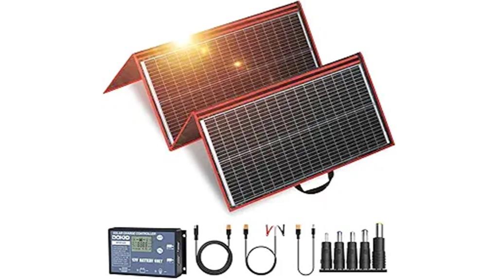 portable foldable solar kit