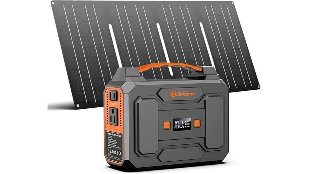 portable power with solar