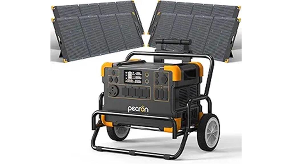 portable solar power kit