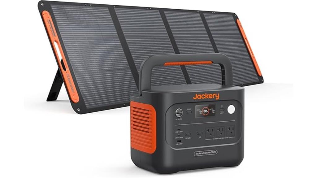 portable solar power kit