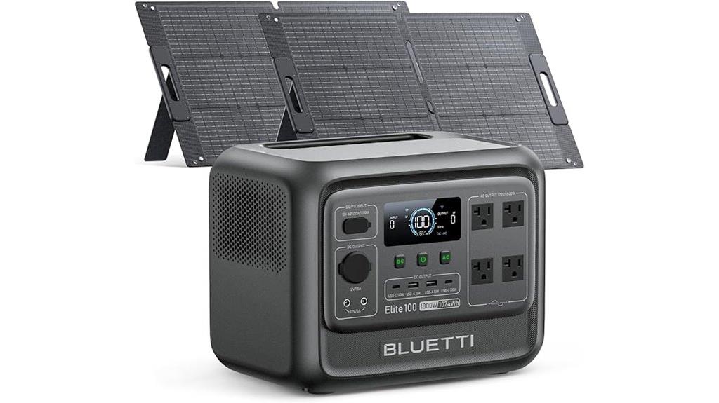 portable solar power station