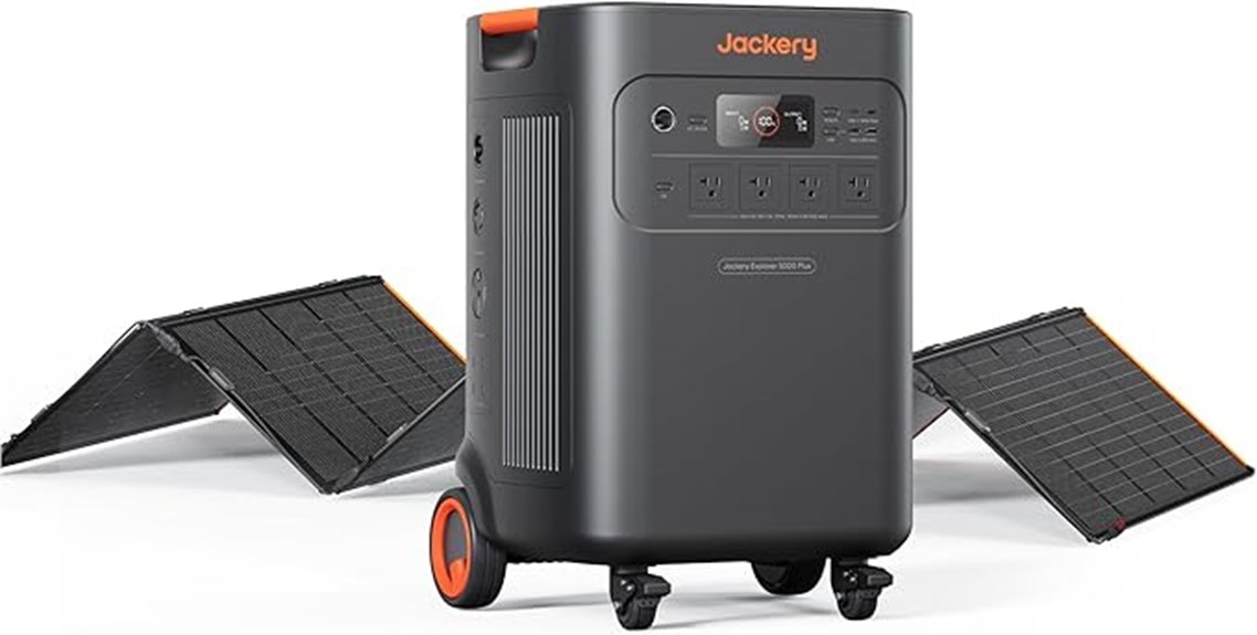 portable solar power station
