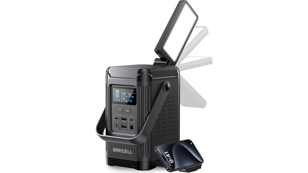 portable solar power station