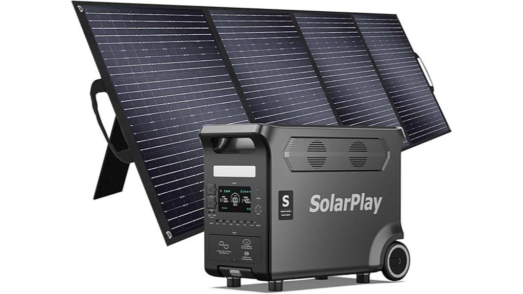 portable solar power station