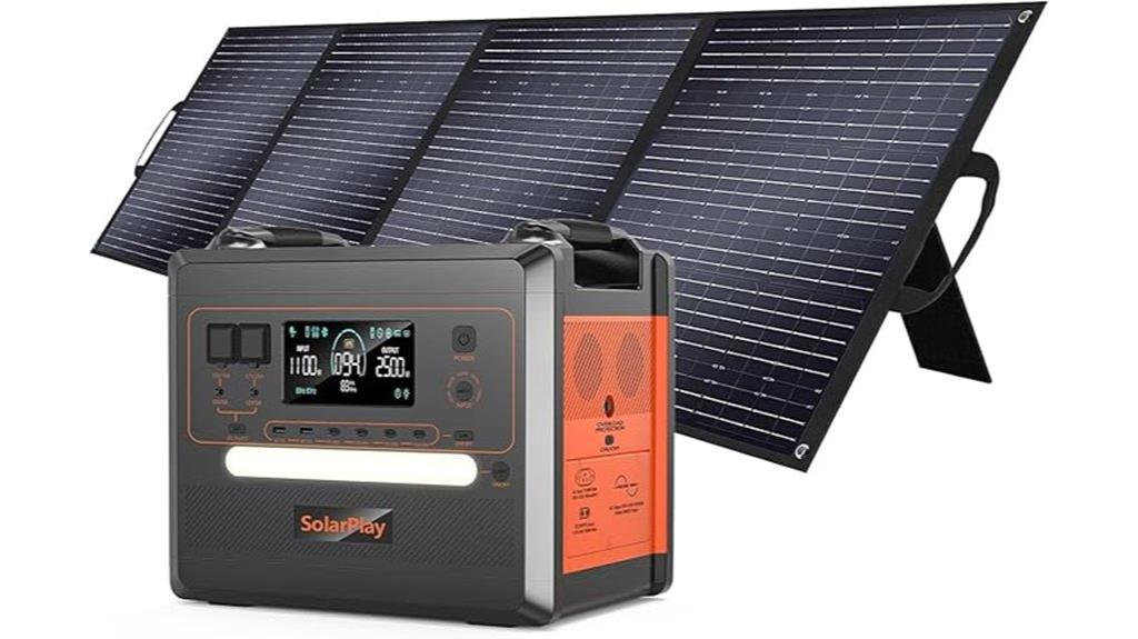 portable solar power station