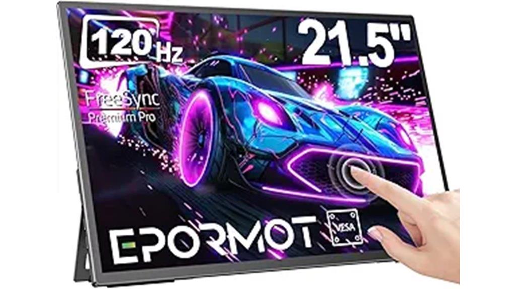 portable touchscreen gaming monitor