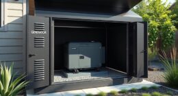 quiet generator enclosure options