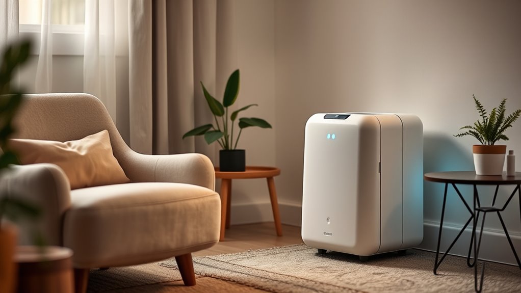 quiet portable oxygen device