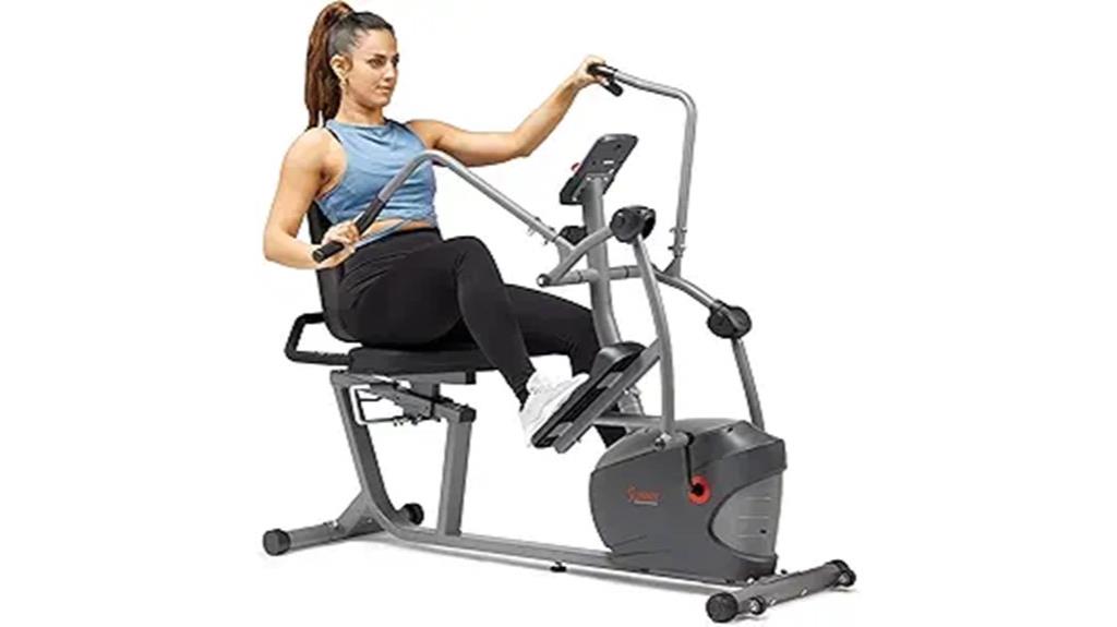 recumbent bike with arm legs