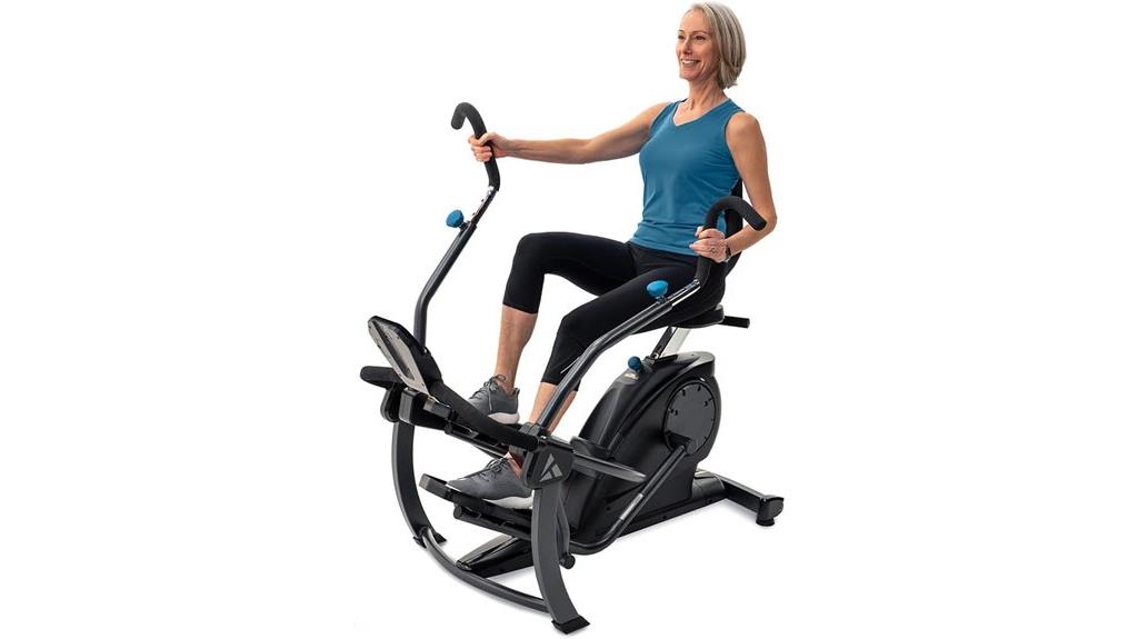 recumbent cross trainer