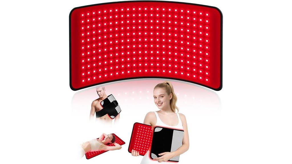 red light therapy mat