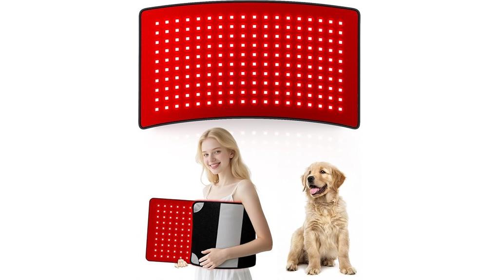 red light therapy mat
